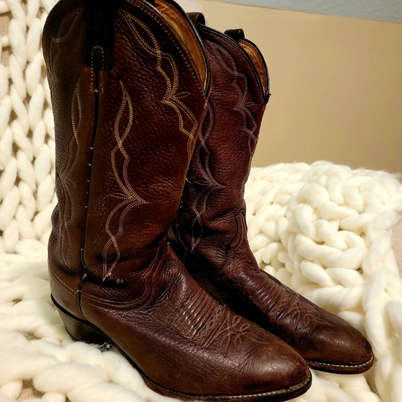 Dan Post Giddy Up Cow Girl Boots. - Picture 1 of 8